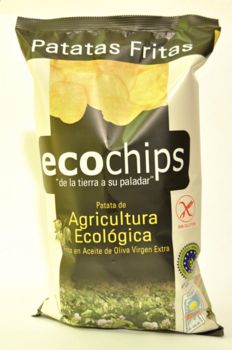 ECOCHIPS. Patatas chips de Álava 125 g.
