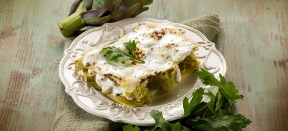 ‘Recetas Ecológicas’: Lasaña de alcachofas