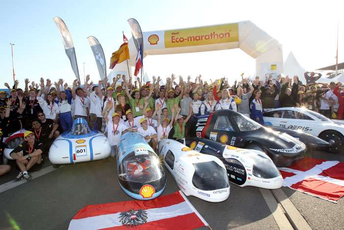 Tres nuevos records en la Eco-marathon Shell de Europa