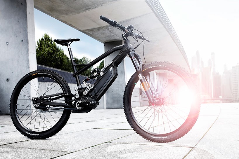 german engineers unite to design sophisticated electric mountain bike