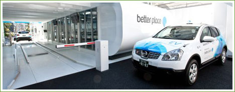 El recambio de baterías de Better Place será más barato (y rápido) que llenar el tanque de gasolina