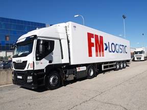 FM Logistic apuesta por las nuevas tecnologías sostenibles con camiones de gas natural