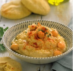 Dieta Meditarranea - Crema de garbanzos con sésamo