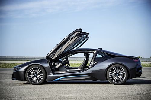 BMW deportivo híbrido enchufable i8