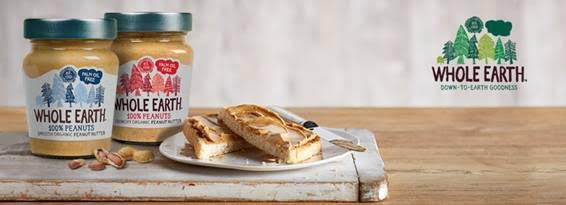 Whole Earth elimina el aceite de palma de sus cremas de cacahuete
