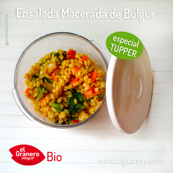 ‘Recetas Ecológicas’: Ensalada Macerada de Bulgur