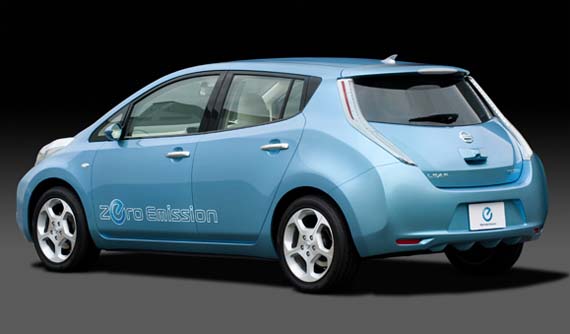 El vehículo eléctrico Nissan Leaf gana premio al buen diseño en Japón