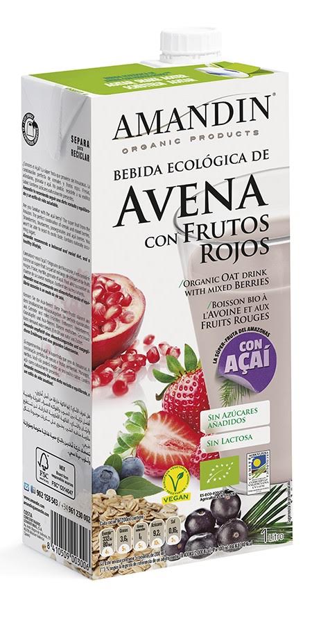 Próximamente en tu establecimiento habitual: Bebida de Avena con Frutos Rojos Eco con AÇAÍ