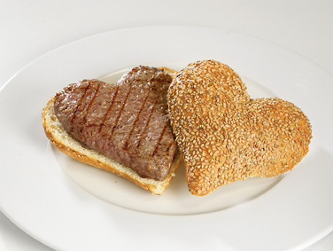 Hamburguesas bio Comiendo con corazón
