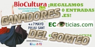 Los 50 ganadores de una entrada doble para BioCultura Barcelona 2017