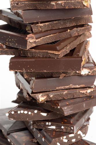 Chocolate negro bueno para el corazón