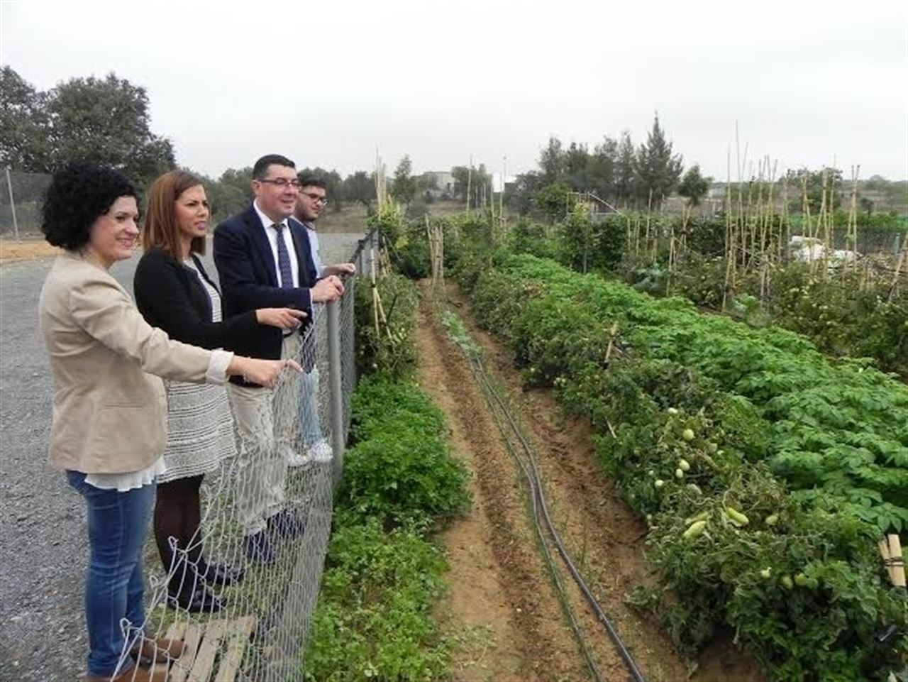 Huelva ‘destaca’ los huertos urbanos en San Bartolomé