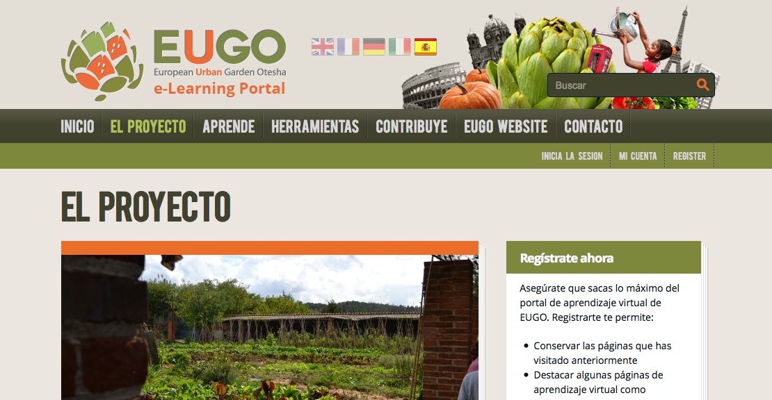 European Urban Gardens Otesha