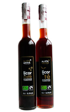 Licores ecológicos de Comercio Justo