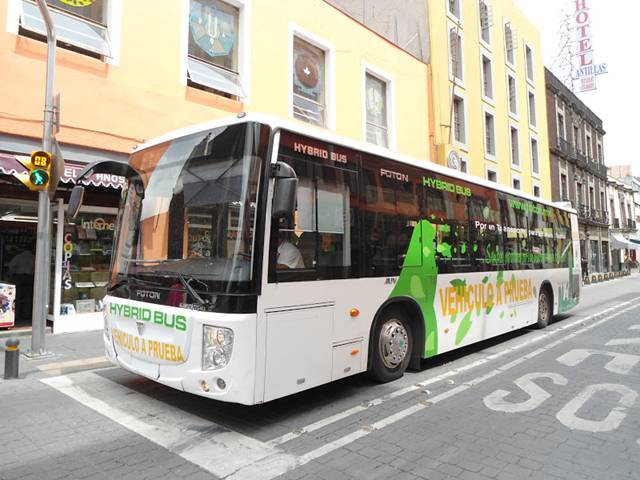 Navarra incorpora un autobús híbrido fabricado por Fotón