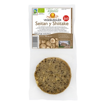 Vegetalia lanza la nueva Vegeburguer de Seitan y Shiitake