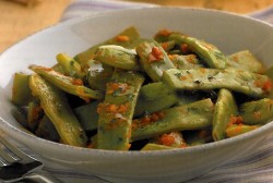 Dietea Meditarranea - Judías verdes rehogadas