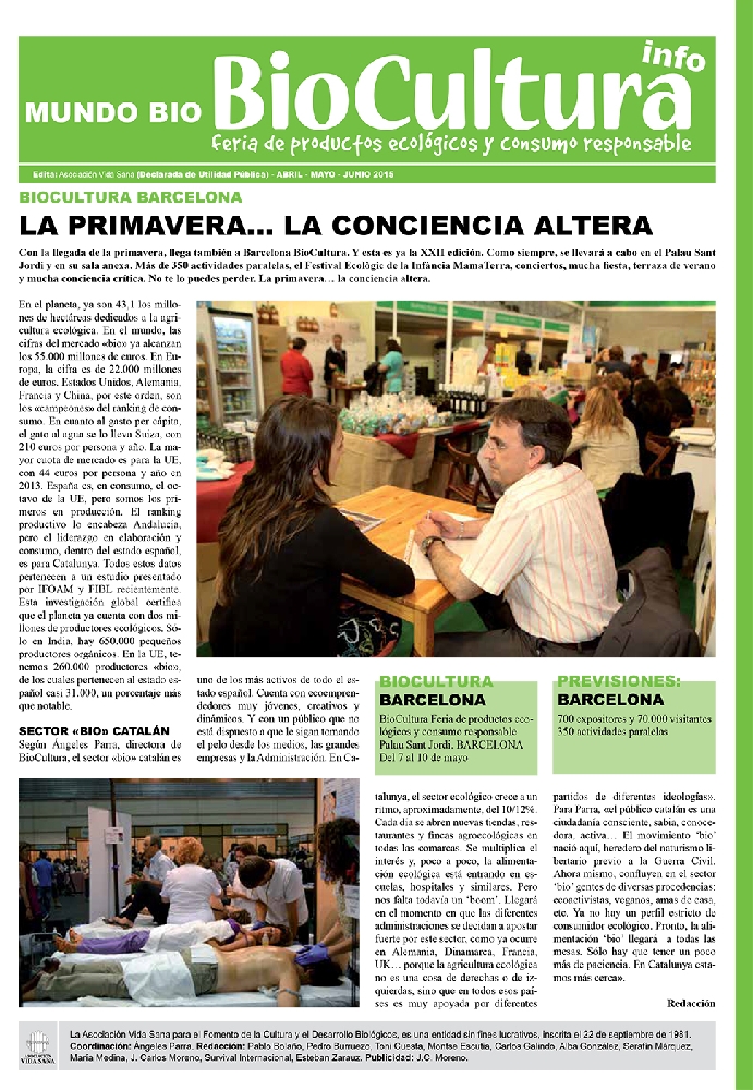 The Ecologist lanza su suplemento ‘BioCultura’