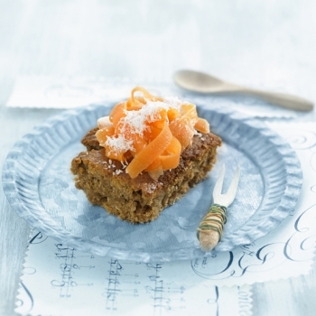 Recetas Ecológicas: Bizcocho de especias con zanahoria en almíbar