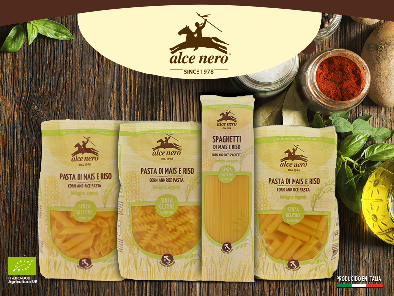 Qbio distribuye ‘Alce Nero y que ahora presenta su ‘fantástica’ gama de pasta Gluten Free