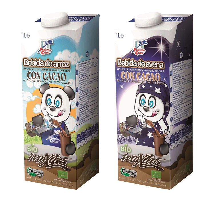 Nuevas bebidas vegetales de Maxitos con cacao