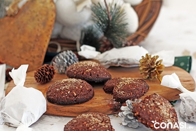 ‘Recetas Ecológicas’: Polvorones veganos de almendra y cacao