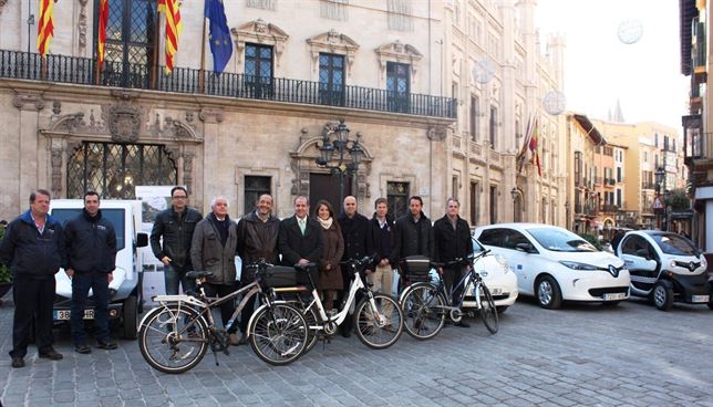 Palma de Mallorca ya tiene 160 coches eléctricos