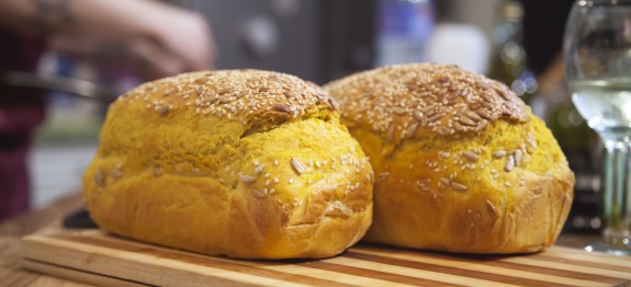 Recetas Ecológicas: Pan de curry y cúrcuma