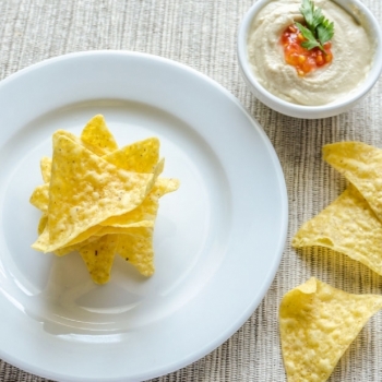 ‘Recetas Ecológicas’: Nachos con paté de Tahín y algas Arame
