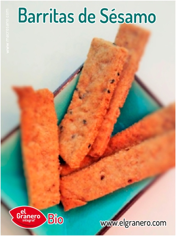 ‘Recetas Ecológicas’: Barritas de Sésamo Caseras