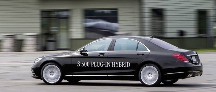 Primer híbrido enchufable con estrella: S 500 PLUG-IN HYBRID