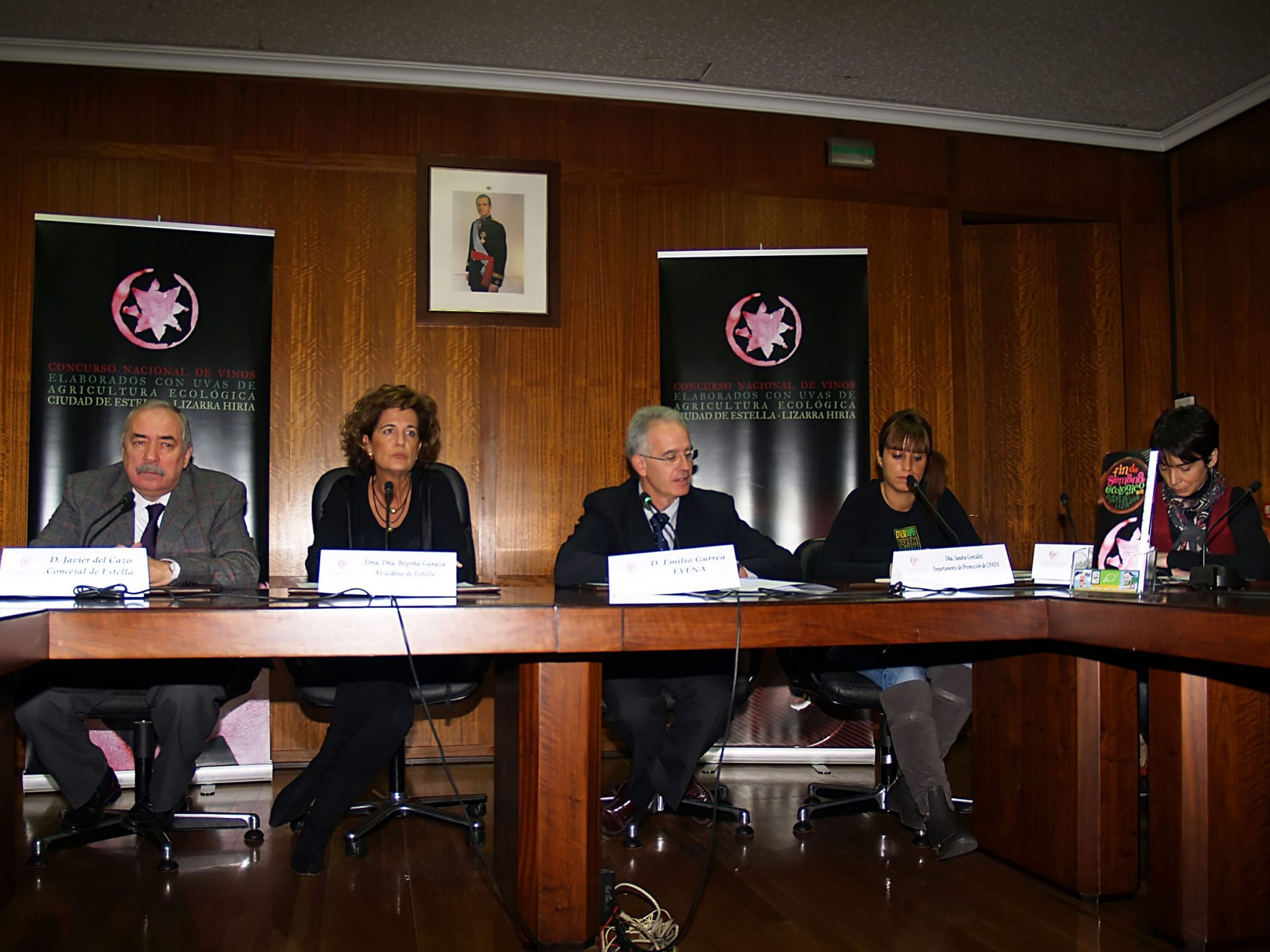 La VI edición del concurso nacional de vinos elaborados con uvas de agricultura ecológica de Estella Lizarra