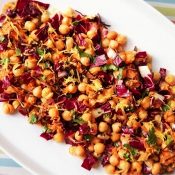 Recetas Ecológicas: Ensalada fresca de garbanzos