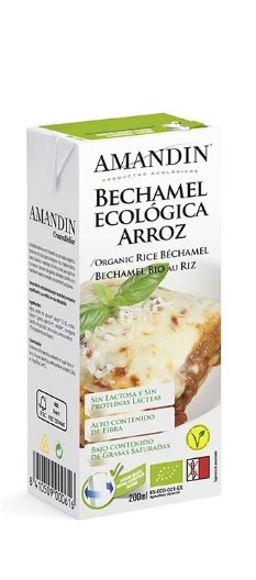 Descubre la nueva bechamel de arroz ecológico… de ‘Amandín’