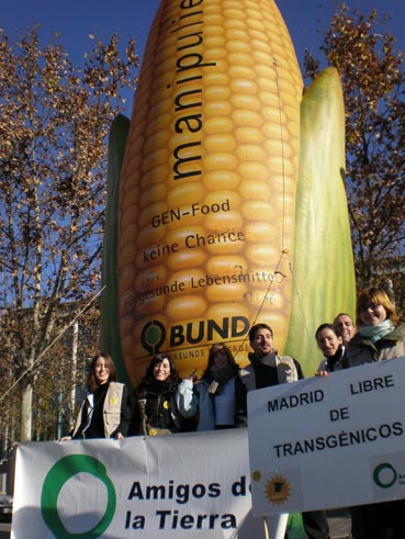 Contaminación genética España