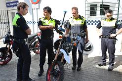 La Policía Local de Palos dispone de 8 motocicletas ecológicas