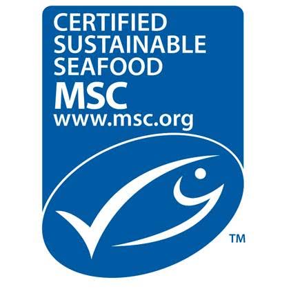 Pescado con la ecoetiqueta MSC
