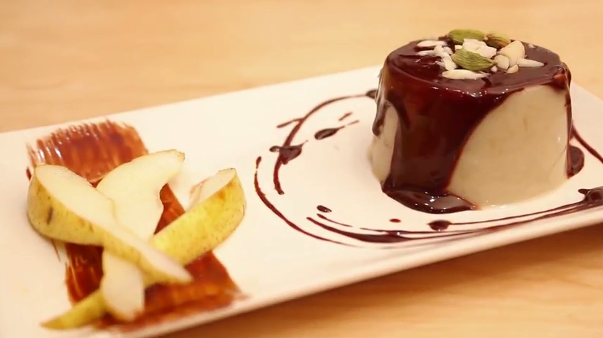Recetas Ecológicas: Flan de pera y cardomomo (Vea VIDEO)