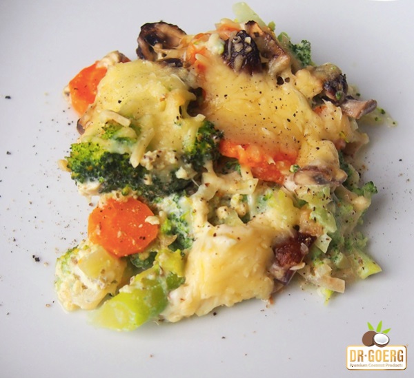 ‘Recetas Ecológicas’: Cazuela de patata y verduras con leche de coco bio