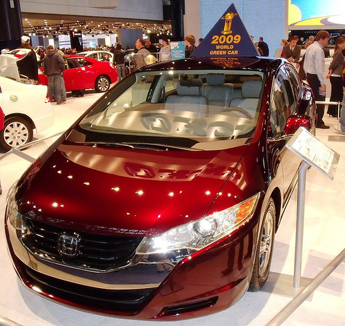 El nuevo honda alimentado por una pila de combustible