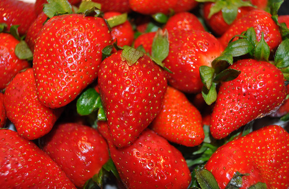 Fresas contra el cáncer de mama