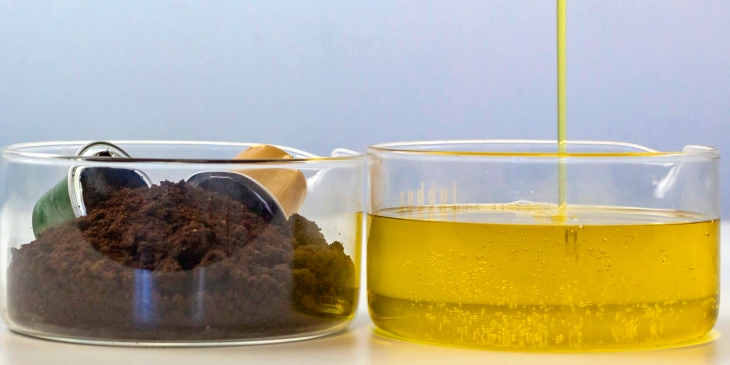 Tecnología verde para obtener envases a partir de residuos de café y aceite usado