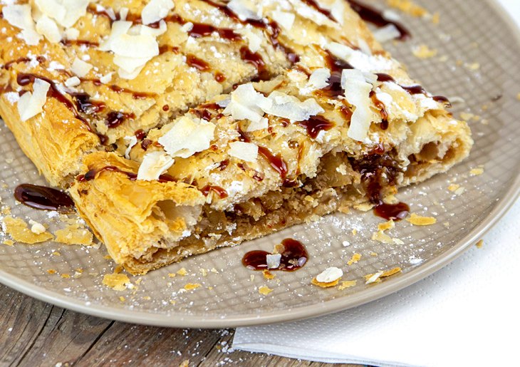 Pastel de Manzana y Coco