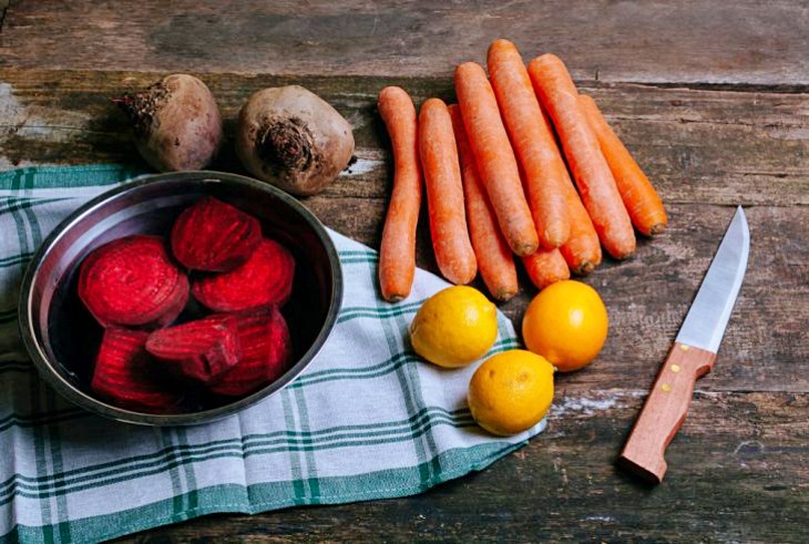 Canapés de Remolacha