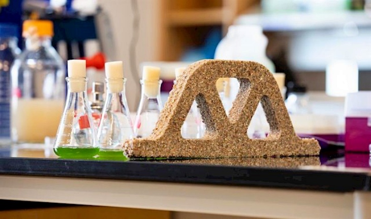 Tecnología verde en materiales de construcción con bacterias para edificios más sostenibles