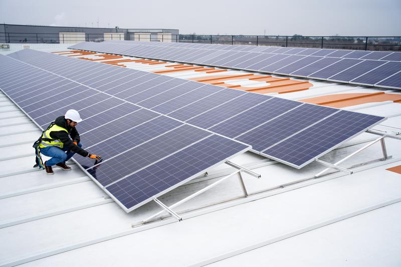 Empleos verdes en energías renovables