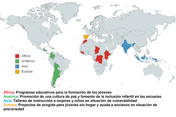 Cantero de Letur se implica en proyectos de cooperación al desarrollo