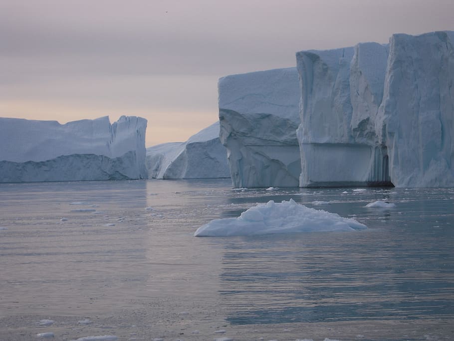 iceberg glitter greenland environment