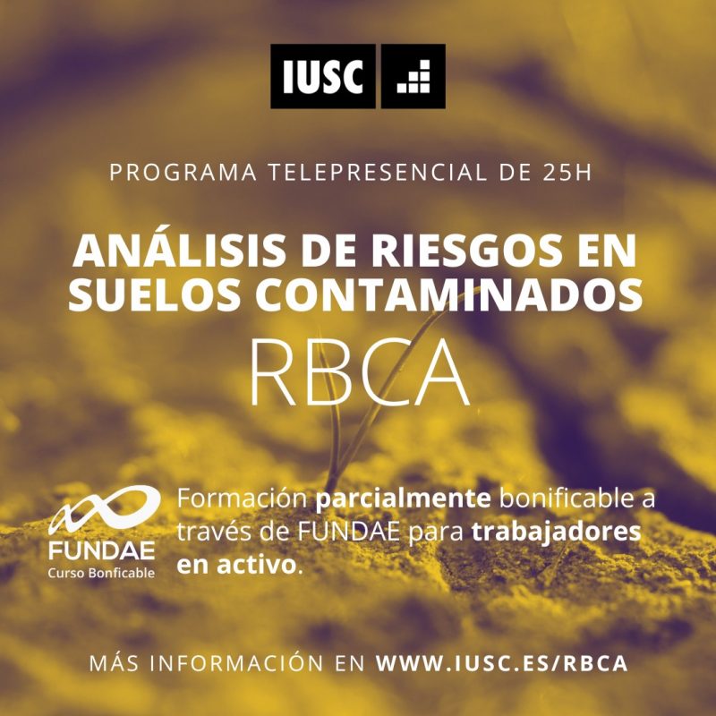 Análisis de riesgos en suelos contaminados (RBCA)