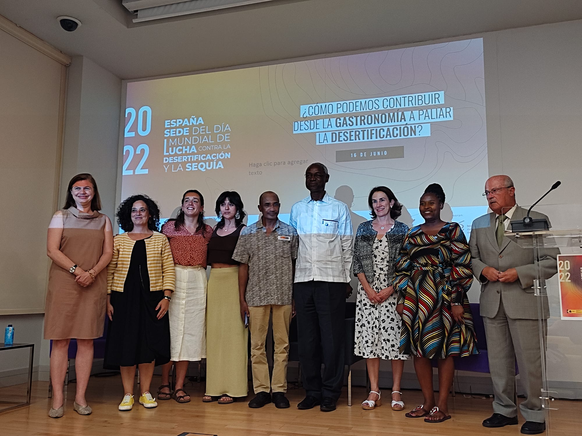 La alimentación y la gastronomía, pueden paliar los efectos de la desertificación